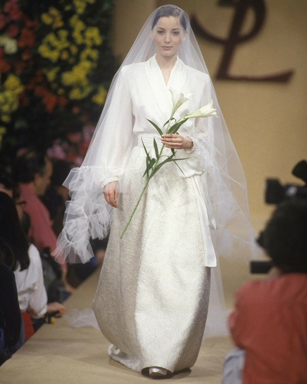 Свадебные платья Ива Сен-Лорана, которые вдохновят современных