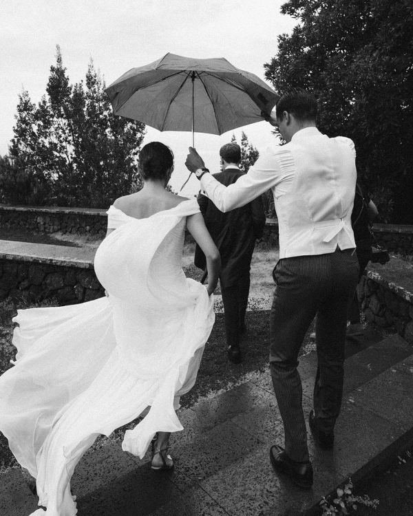 На случай дождя в день свадьбы. Как