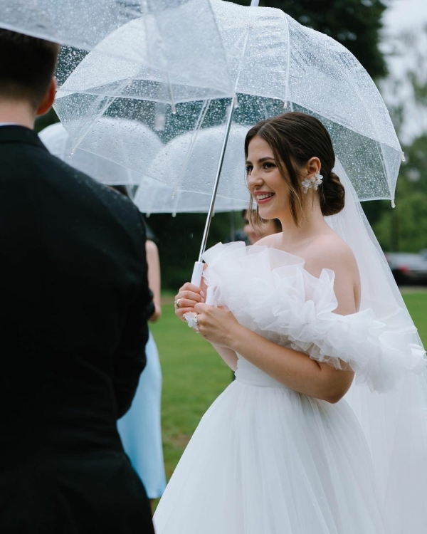 На случай дождя в день свадьбы. Как