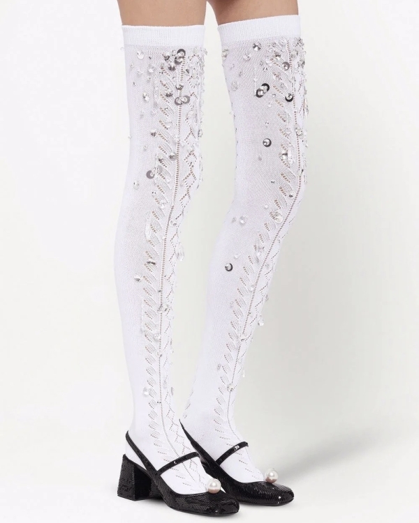 Акцентные колготки, носки, чулки и гольфы —