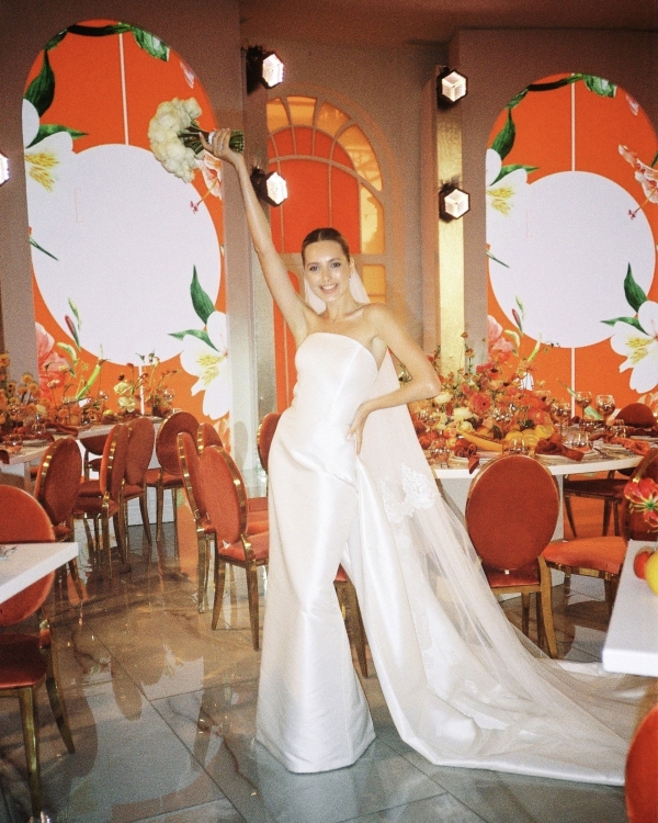 Интервью с невестой: о яркой концепции, 