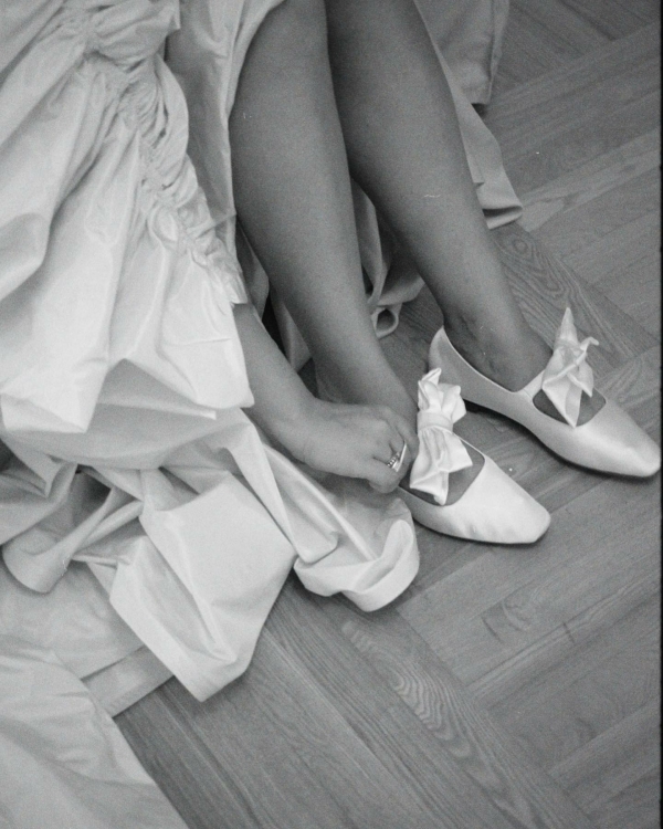 Шелковая тафта, кутюрный крой и комфорт невесты