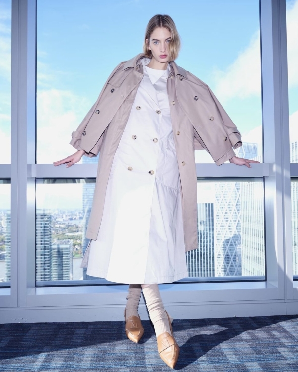 Замуж в дождь? В модном тренче —