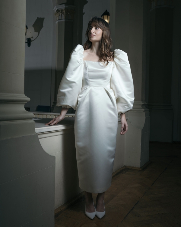 Sleeve season is on! 20 закрытых платьев