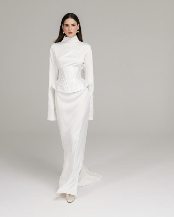 Sleeve season is on! 20 закрытых платьев