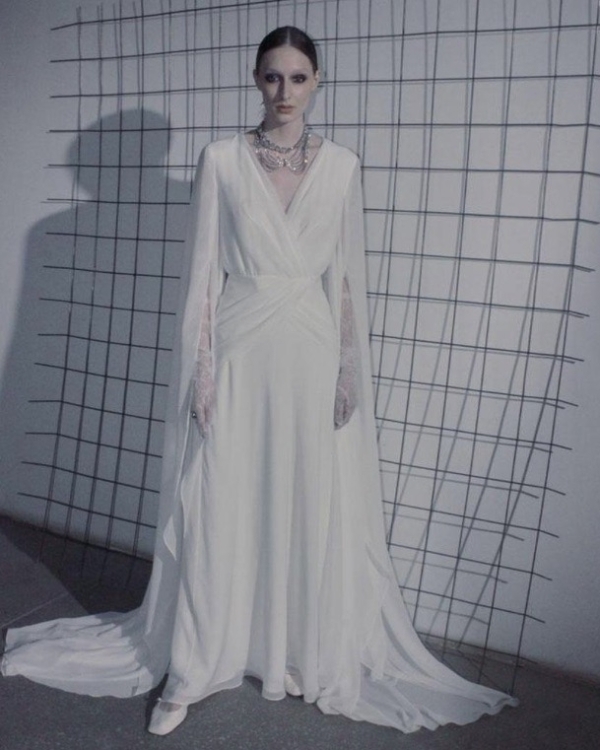 Sleeve season is on! 20 закрытых платьев