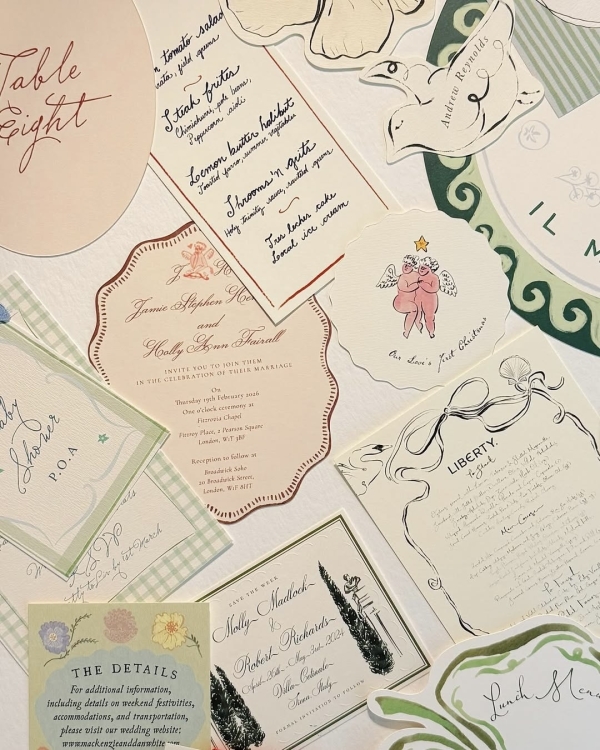 Все предначертано. 40 референсов, как оформить каллиграфию