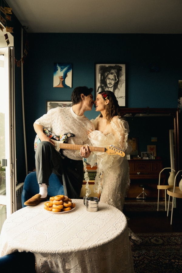 Интервью с невестой о свадьбе в трех