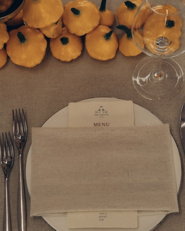 «Поэзия вкусов» в The Carlton, Moscow: гастрономическое