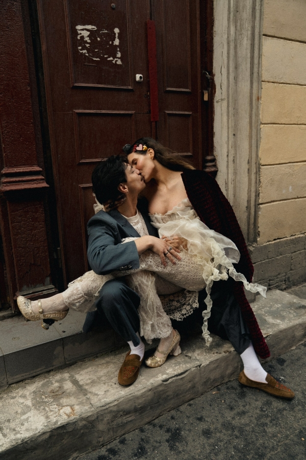 Интервью с невестой о свадьбе в трех