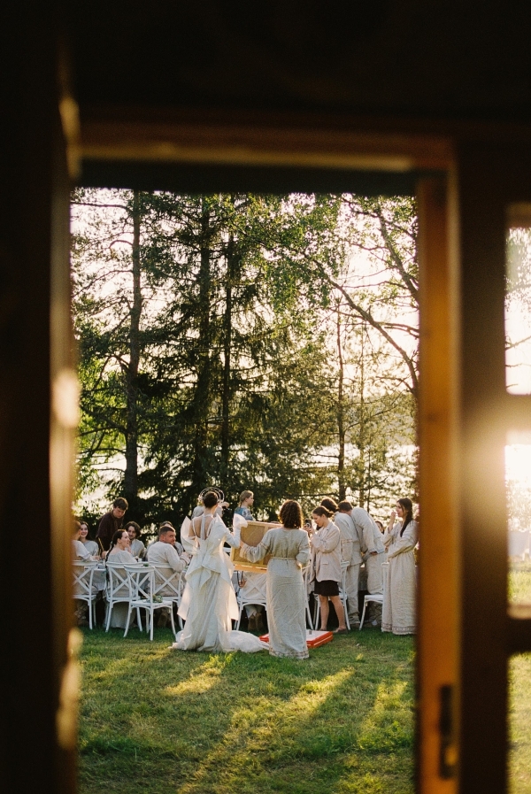 Интервью с невестой о свадьбе в трех