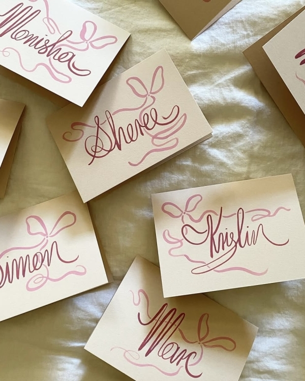 Все предначертано. 40 референсов, как оформить каллиграфию