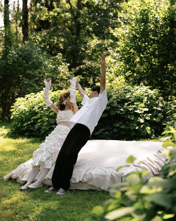 Интервью с невестой о любви, как в