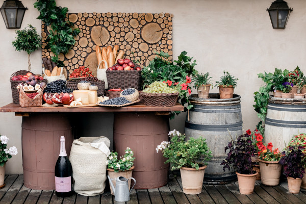 Свадьба в загородном ресторане La Colline