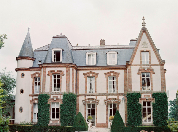 Трогательная свадьба во французском шато