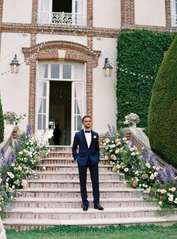 Трогательная свадьба во французском шато