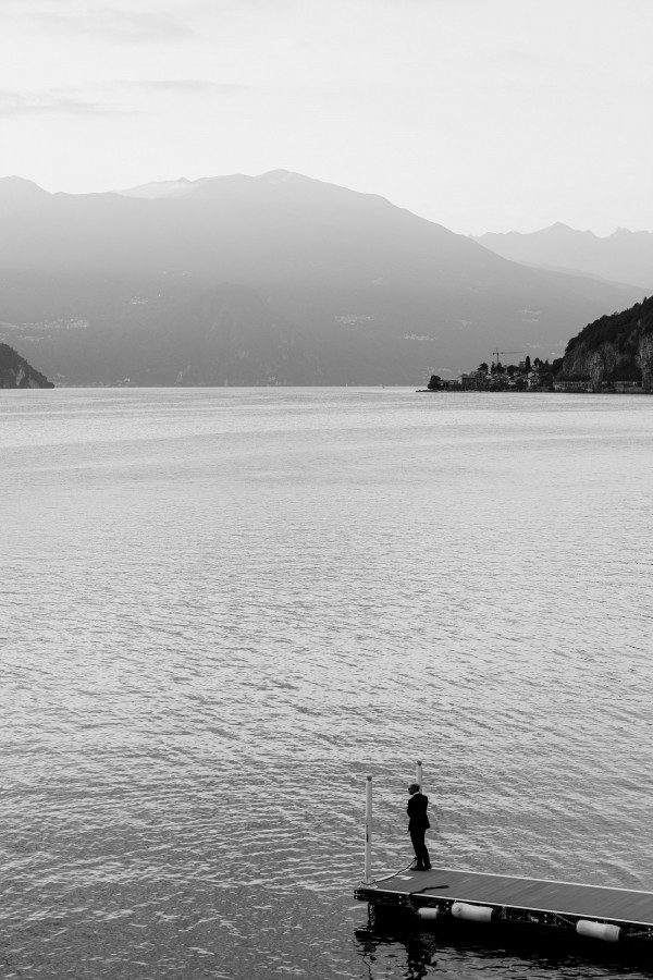 Свадебный ужин на берегу озера Комо