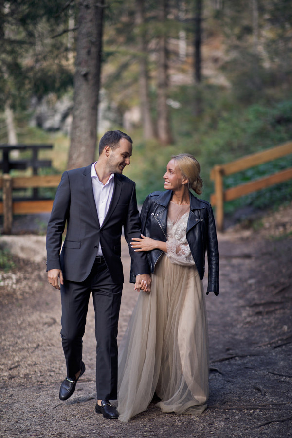 Свадьба на озере Брайес с церемонией в