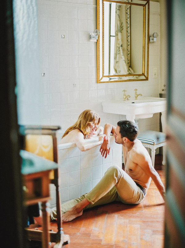 Трогательная свадьба во французском шато