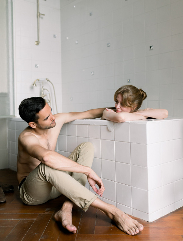 Трогательная свадьба во французском шато