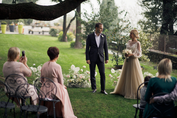 Свадьба на озере Брайес с церемонией в