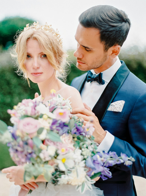 Трогательная свадьба во французском шато