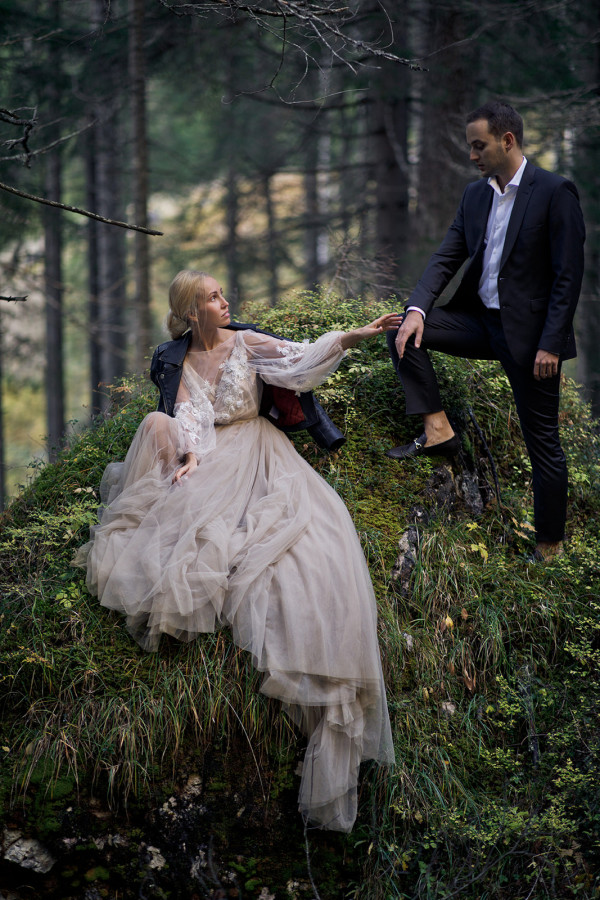 Свадьба на озере Брайес с церемонией в