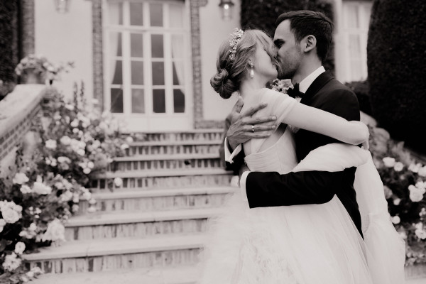 Трогательная свадьба во французском шато