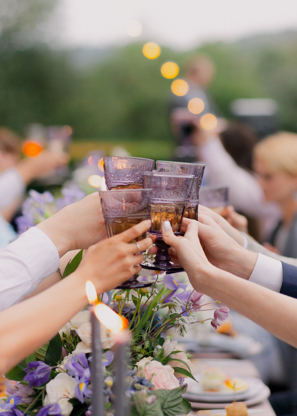 Трогательная свадьба во французском шато