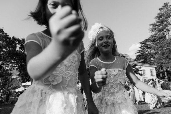 Свадебный ужин на берегу озера Комо