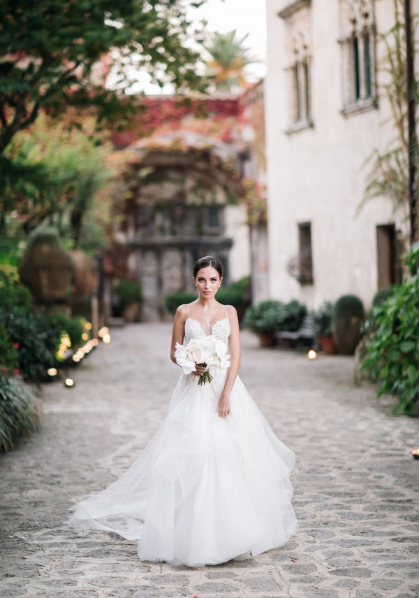 Белоснежная свадьба на побережье Амальфи