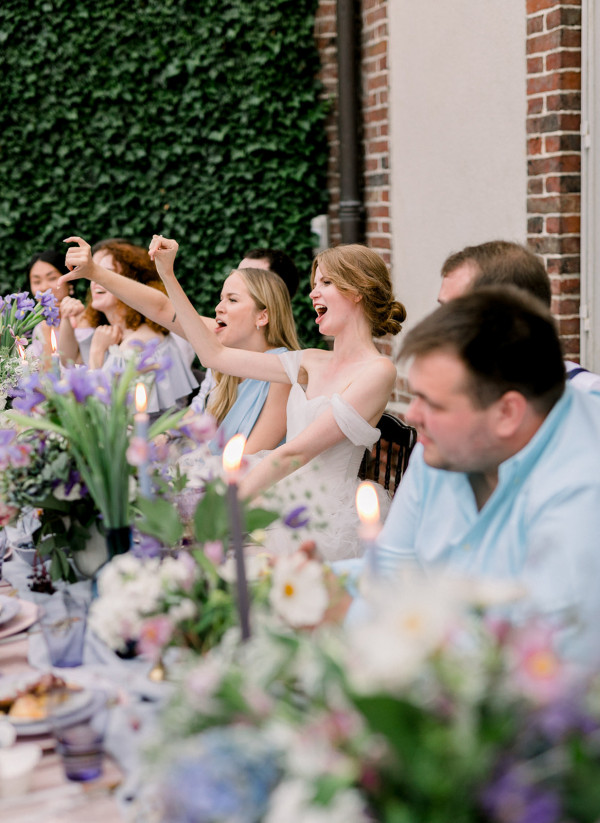 Трогательная свадьба во французском шато