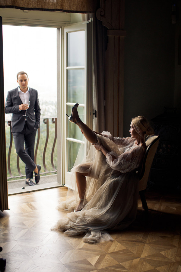 Свадьба на озере Брайес с церемонией в