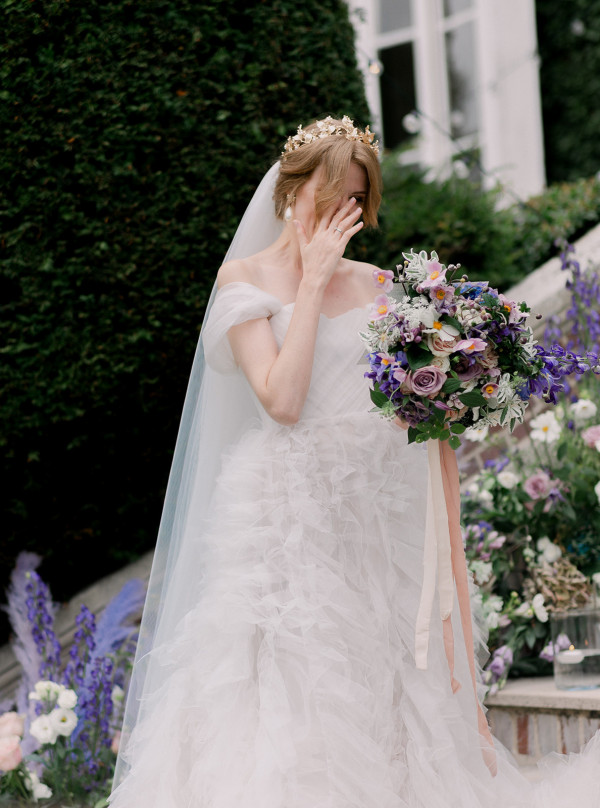 Трогательная свадьба во французском шато