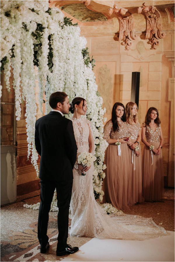 Свадьба на венецианской вилле Mosconi Bertani