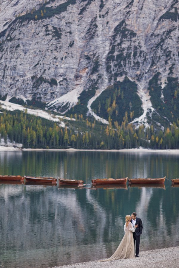 Свадьба на озере Брайес с церемонией в