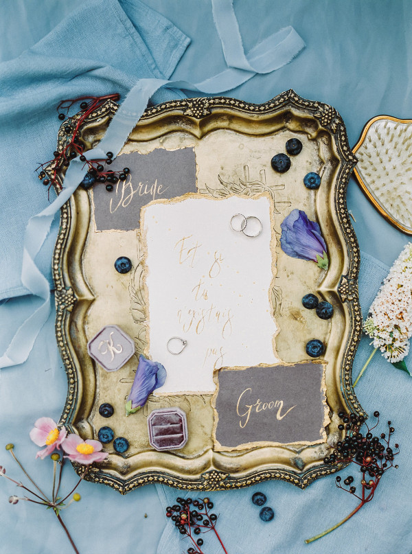 Трогательная свадьба во французском шато