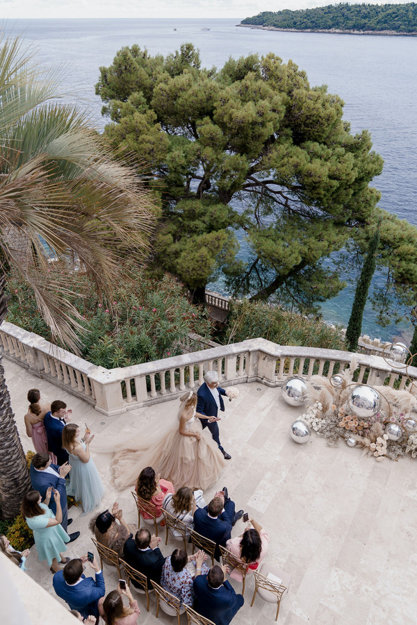 Осенняя свадьба на побережье Хорватии