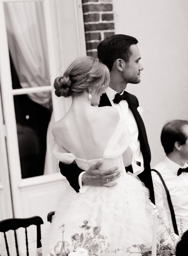 Трогательная свадьба во французском шато