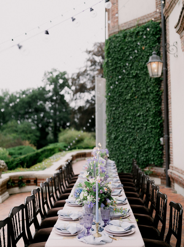 Трогательная свадьба во французском шато