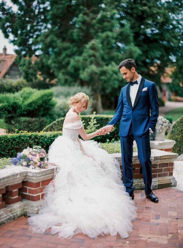 Трогательная свадьба во французском шато