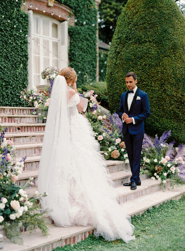 Трогательная свадьба во французском шато