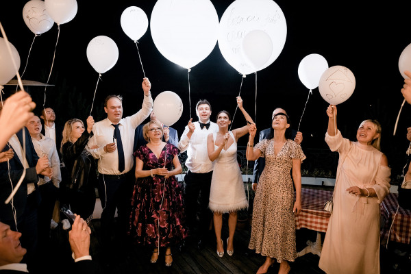 Свадьба в загородном ресторане La Colline