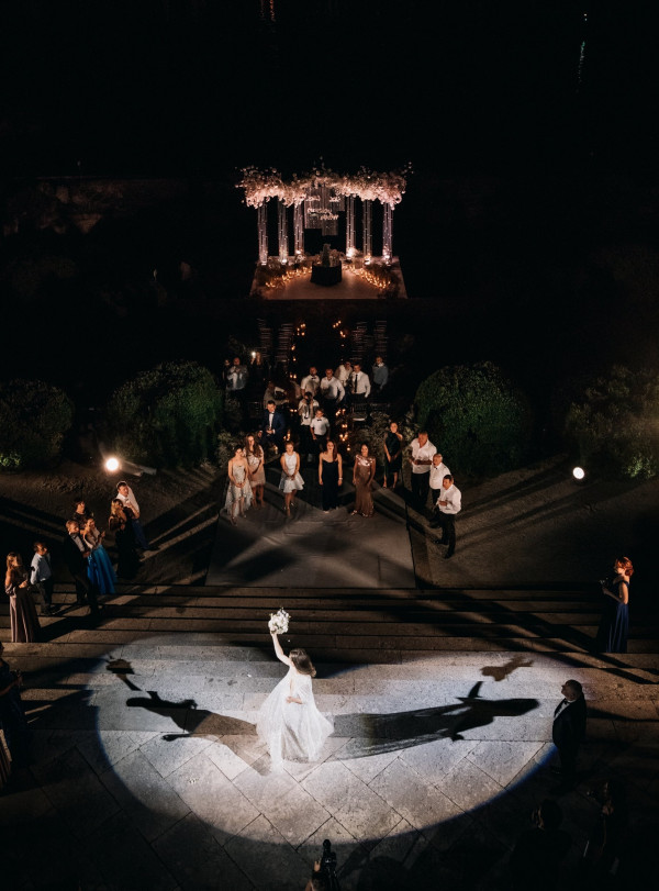 Свадьба на итальянской вилле Erba