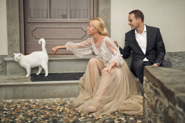 Свадьба на озере Брайес с церемонией в