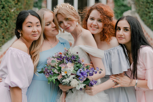 Трогательная свадьба во французском шато