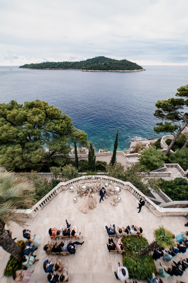 Осенняя свадьба на побережье Хорватии