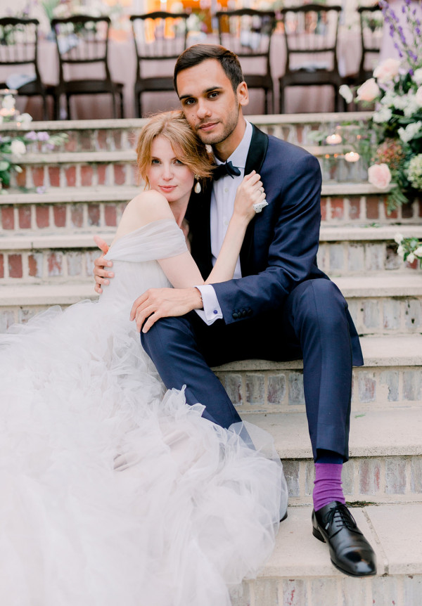 Трогательная свадьба во французском шато