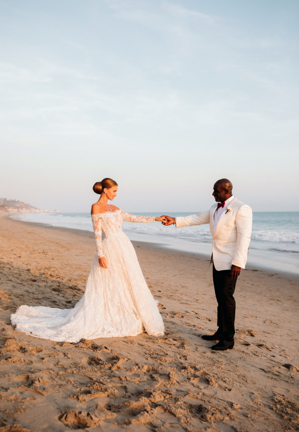 Свадьба в Малибу на берегу океана