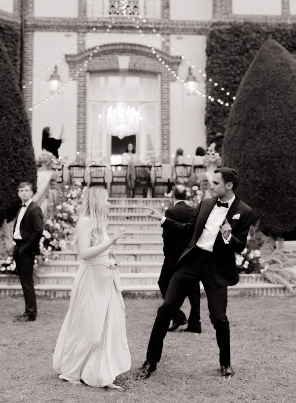 Трогательная свадьба во французском шато